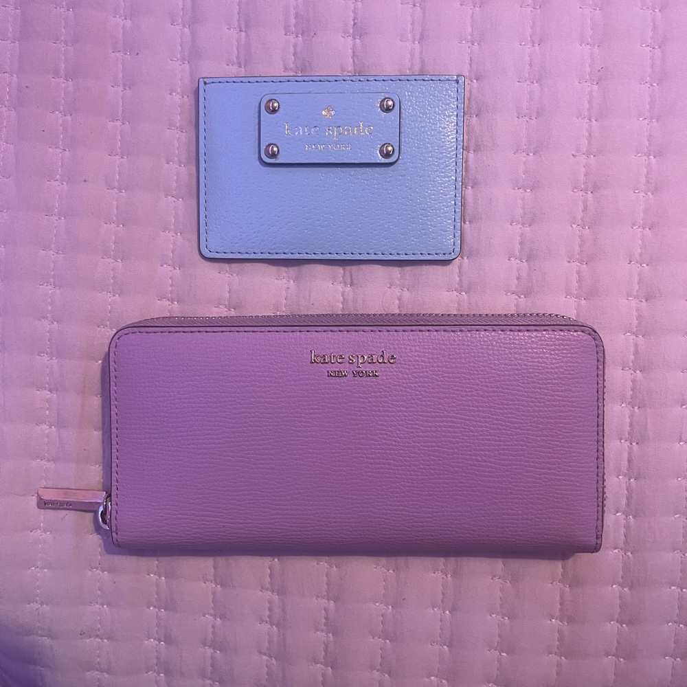 Kate spade wallet and card holder